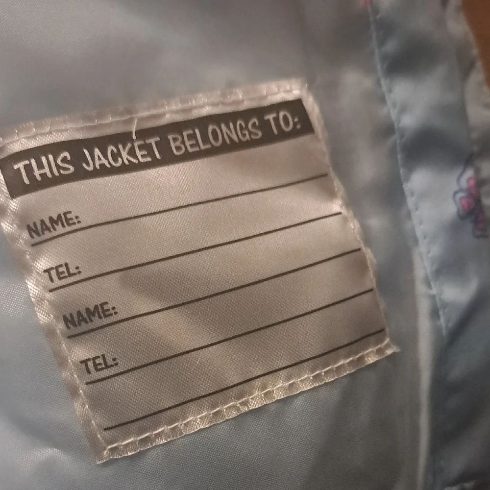 Kids Blue Cartoon‎ Puffer Vest